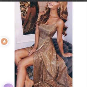 Sparkly prom dress